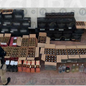 Fiscalía de Guanajuato decomisó más de 500 botellas de bebidas adulteradas